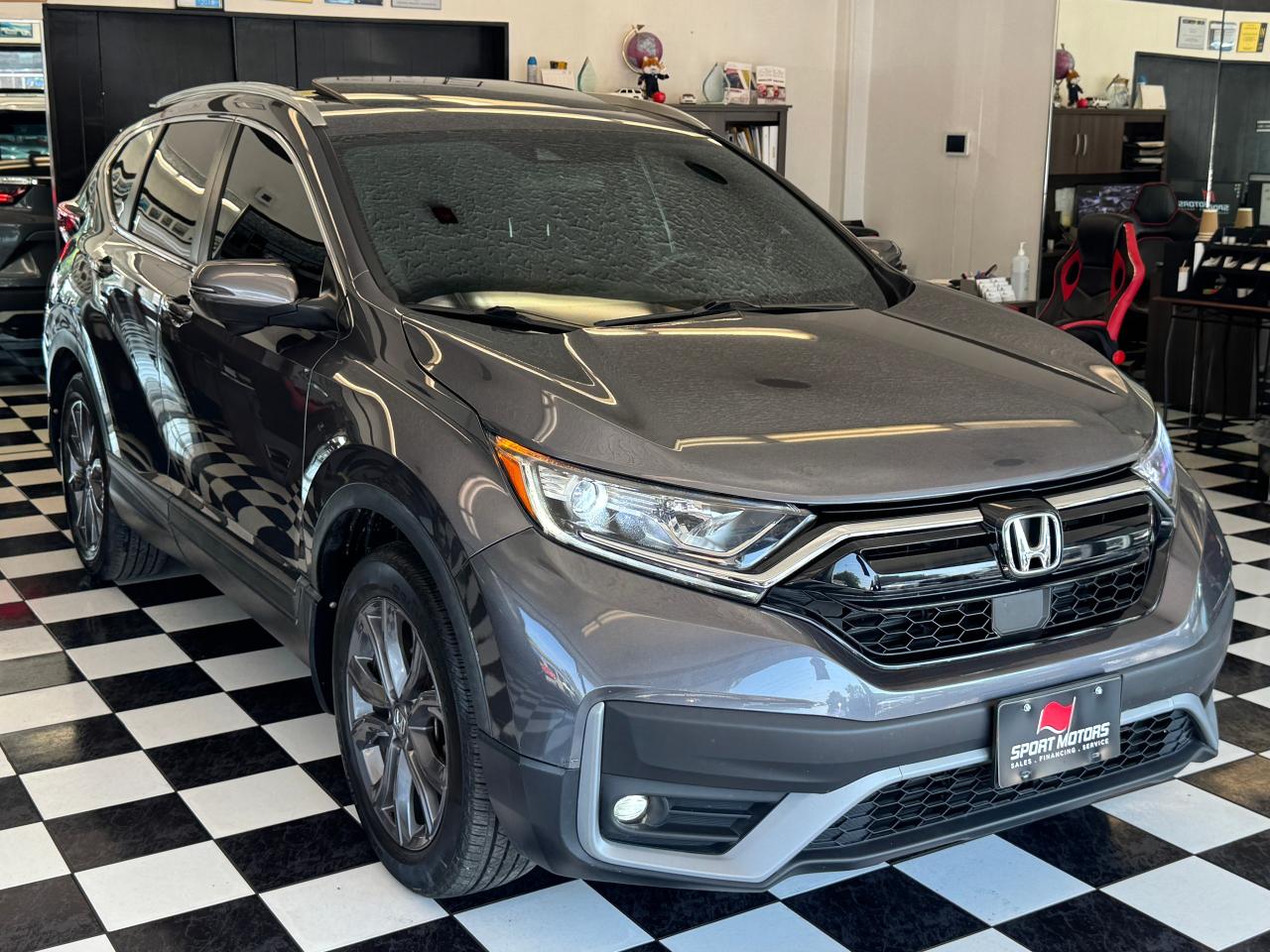 2020 Honda CR-V Sport AWD+Roof+Adaptive Cruise+CLEAN CARFAX - Photo #10