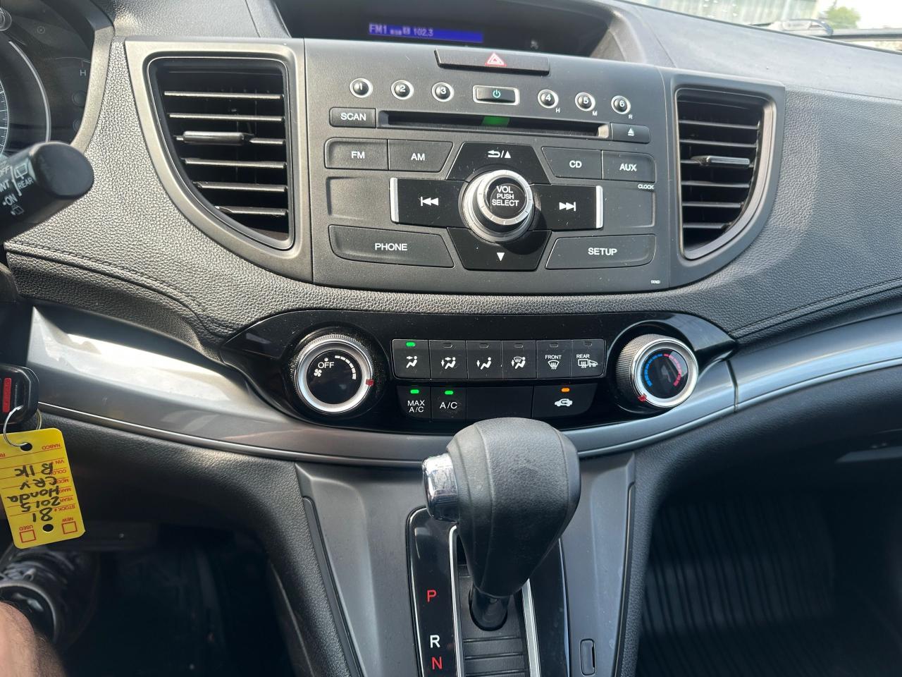 2015 Honda CR-V LX. 4 CYLINDER, ONLY 176KMS, AUTO, CERTIFIED - Photo #14