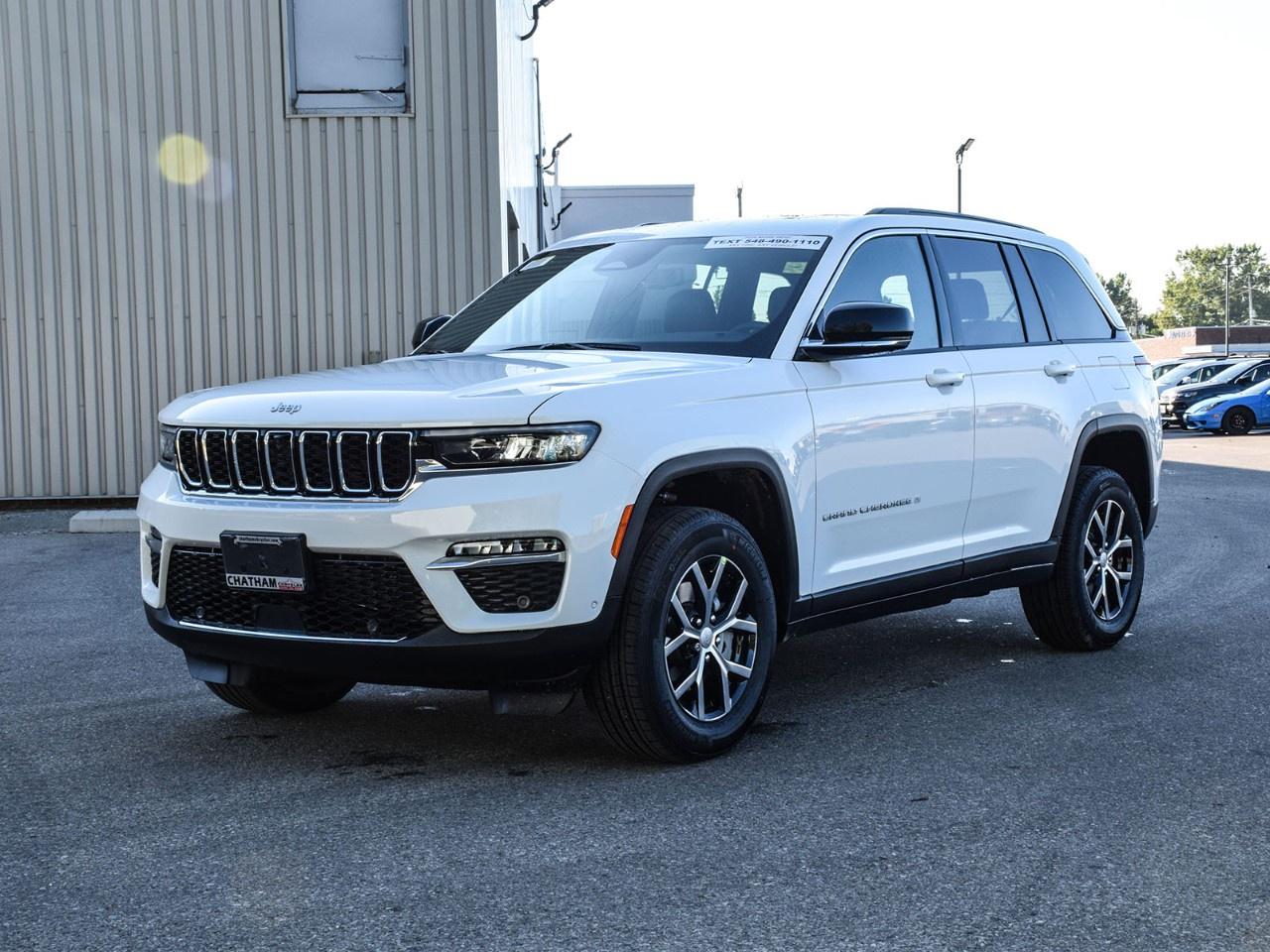 New 2025 Jeep Grand Cherokee LIMITED 4X4 for sale in Chatham, ON