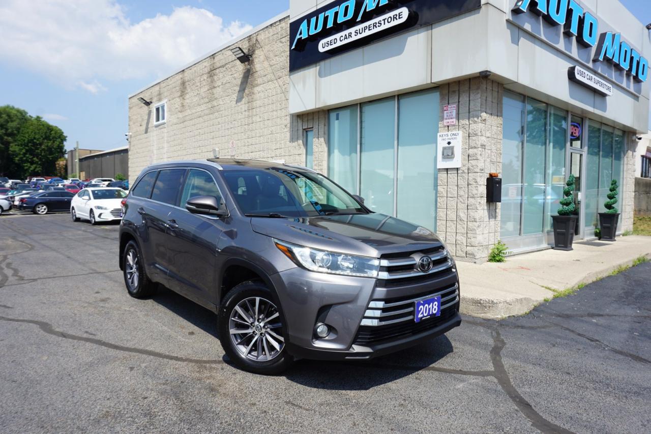 2018 Toyota Highlander V6 XLE AWD CERTIFIED *1 OWNER*7 SEATS* CAMERA NAV BLUETOOTH LEATHER HEATED SEATS SUNROOF CRUISE ALLOYS - Photo #9