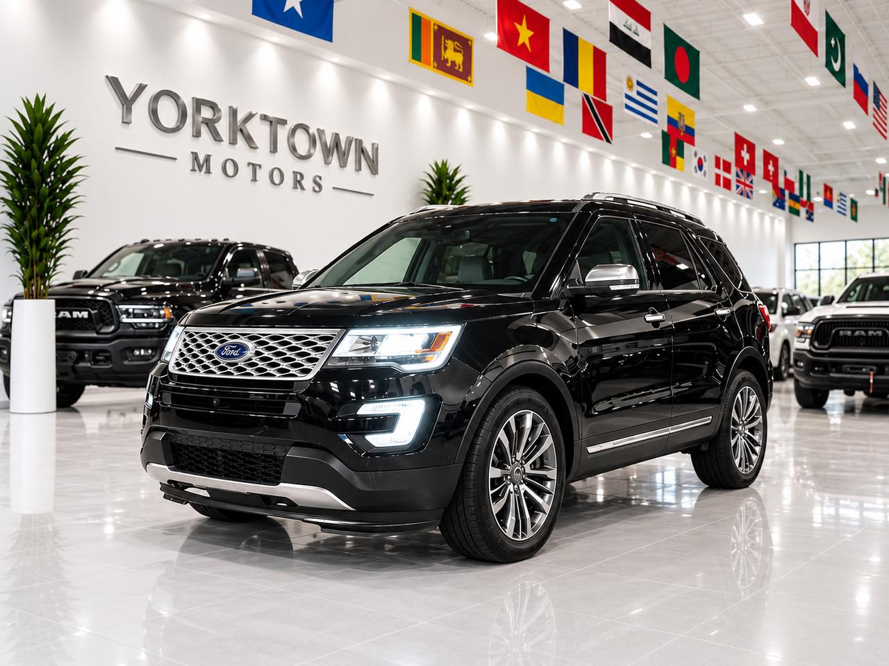 2016 Ford Explorer 7 PASS| PLATINUM | AIR CON & HEATED SEATS |LEATHER - Photo #1