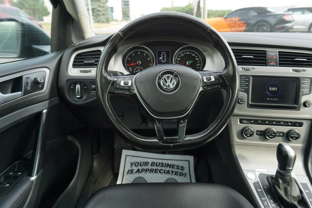 2017 Volkswagen Golf Sportwagen TSI S AWD CERTIFIED *1 OWNER*ACCIDENT FREE* CAMERA BLUETOOTH LEATHER HEATED SEATS PANO ROOF CRUISE ALLOYS - Photo #11