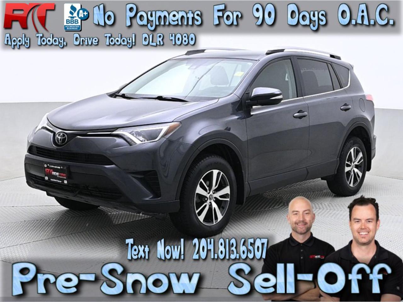Used 2018 Toyota RAV4 LE for sale in Winnipeg, MB