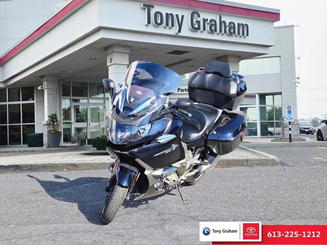Used 2011 BMW K 1600GTL 1,649cc inline-six engine – incredibly smooth and powerful 160 hp @ 7,750 rpm, 129 lb-ft torque @ 5,250 rpm Ride-by-wire throttle with 3 riding modes: Rain, Road, Dynamic Plush heated seats and grips for sale in Ottawa, ON