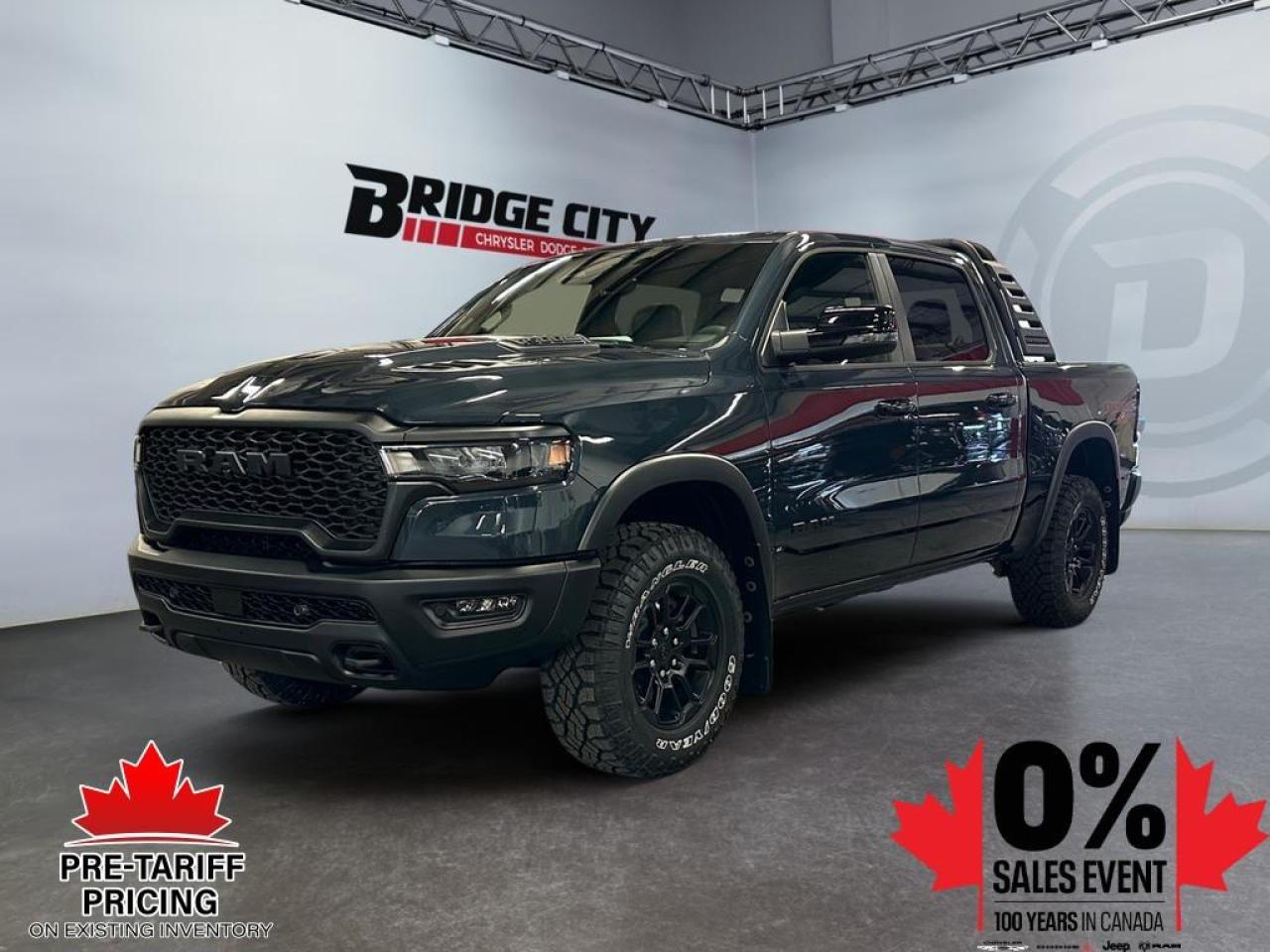 New 2025 RAM 1500 Rebel -  Navigation -  Apple CarPlay for sale in Lethbridge, AB