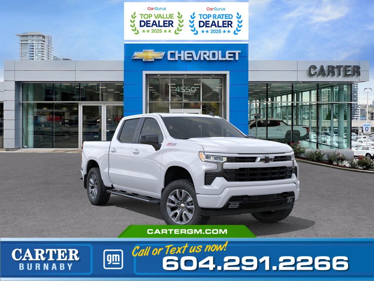 New 2026 Chevrolet Silverado 1500 1500 CREW RST 4WD | 5.3L ENGINE/12.3