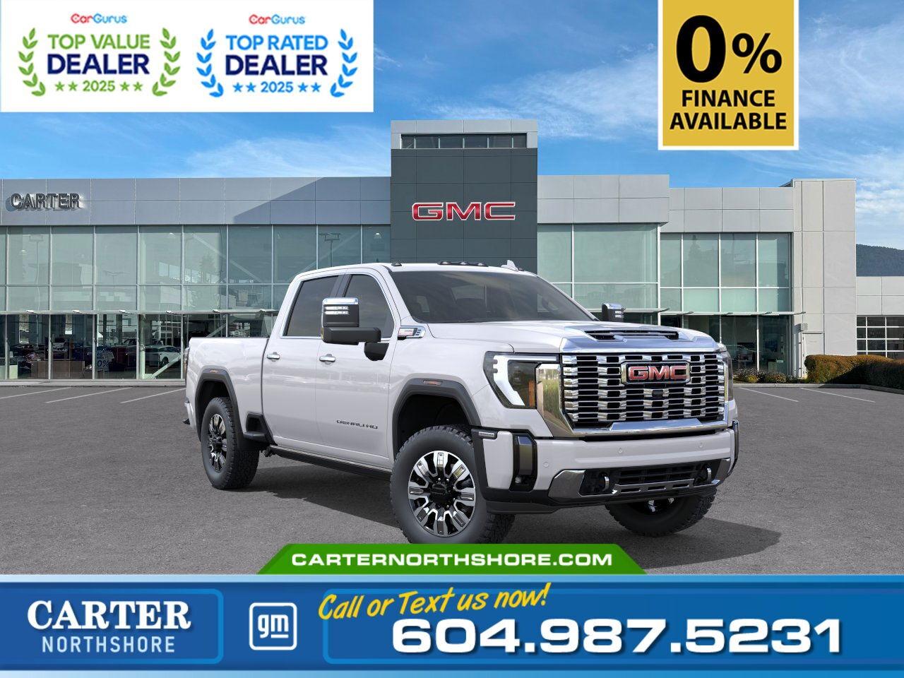 New 2025 GMC Sierra 3500 HD DENALI 4WD | Off-Road Sus/Sunroof/Adpt Cruise for sale in North Vancouver, BC