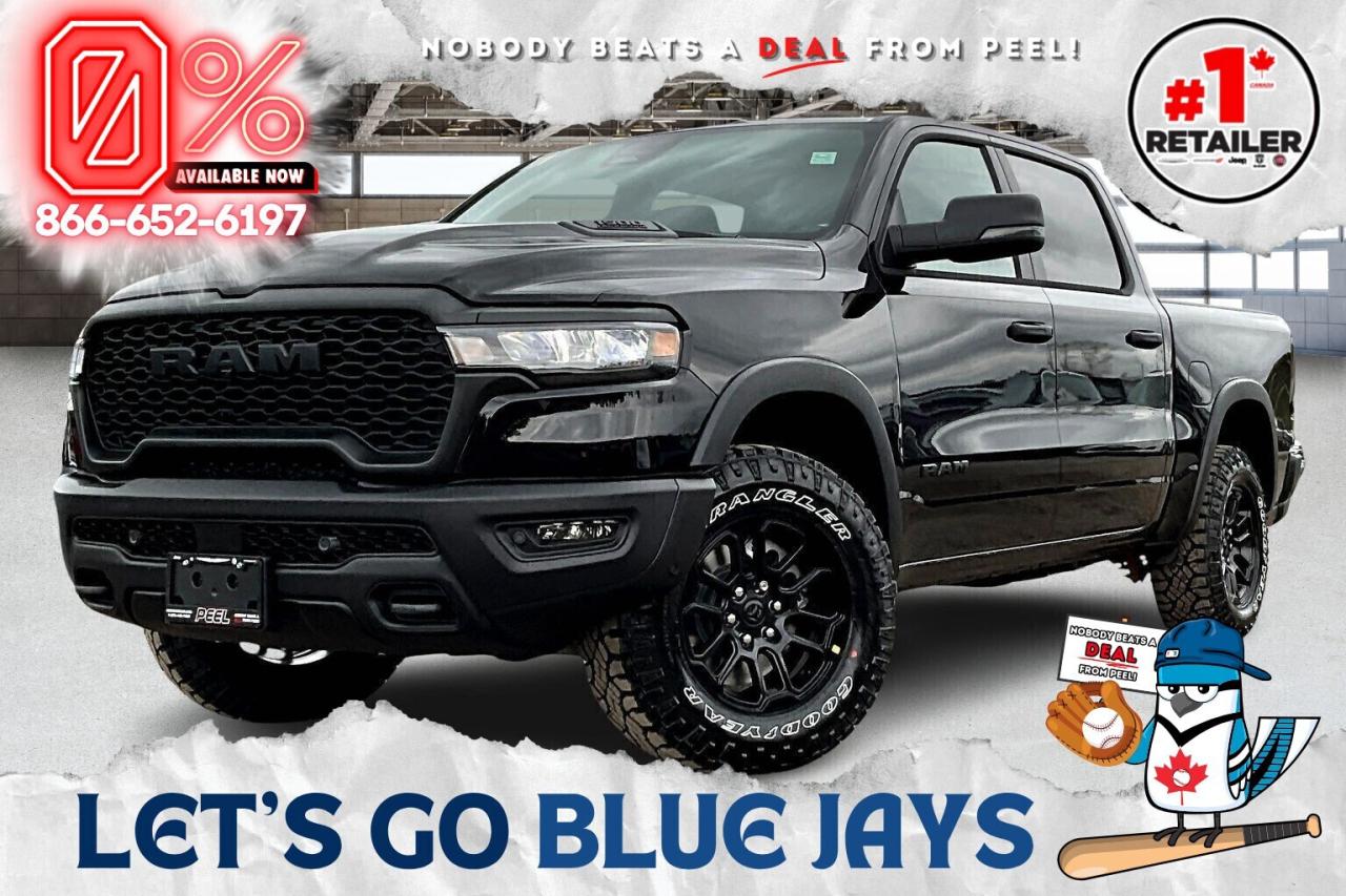 New 2026 RAM 1500 REBEL CREW | Sport Hood | 12