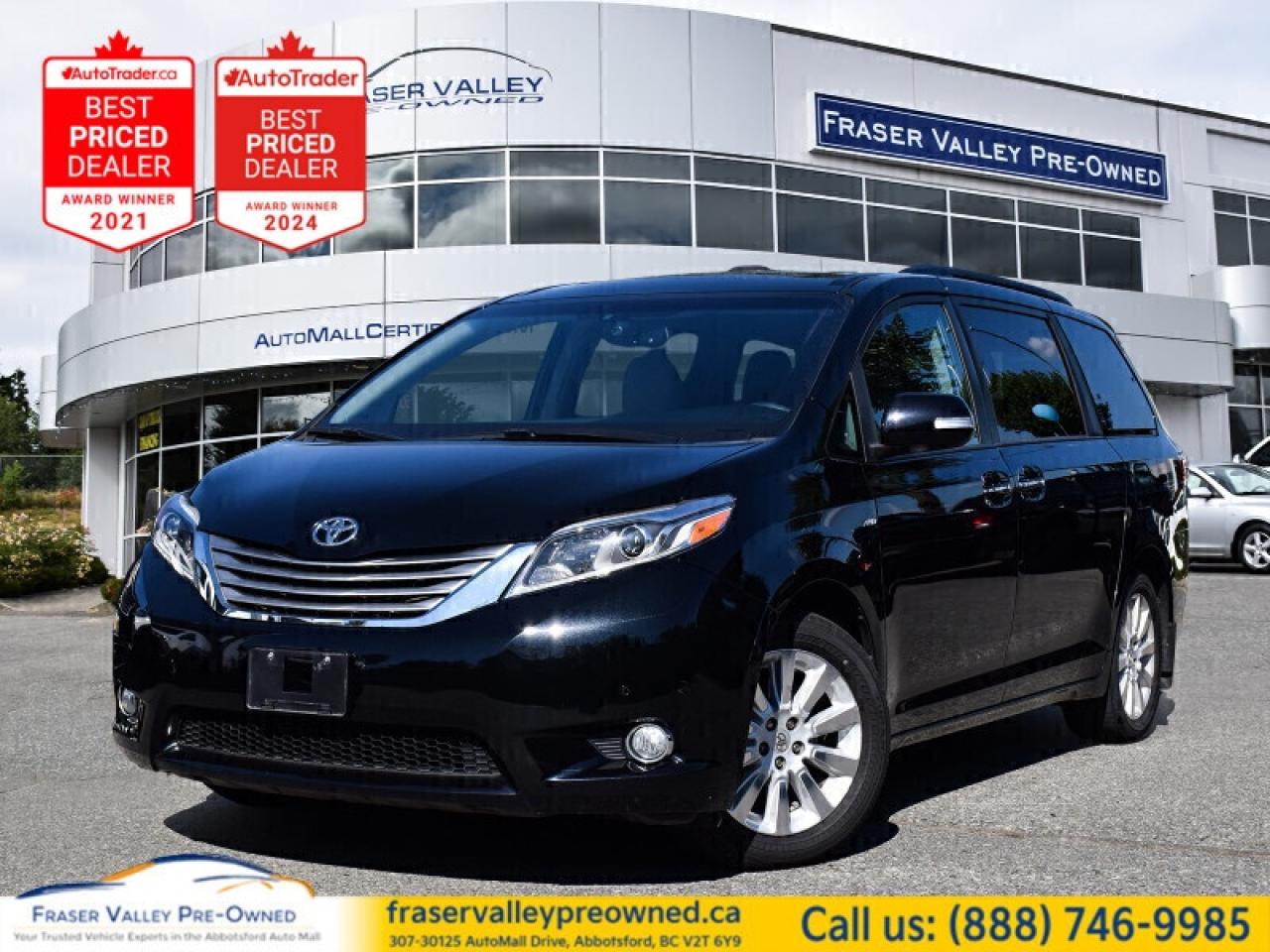 Used 2016 Toyota Sienna Limited 7 Passenger   AWD, Local, One Owner, Fully for sale in Abbotsford, BC