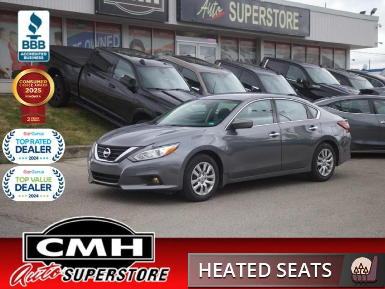 2018 Nissan Altima S  **CAM - BLUETOOTH - HTD SEATS**