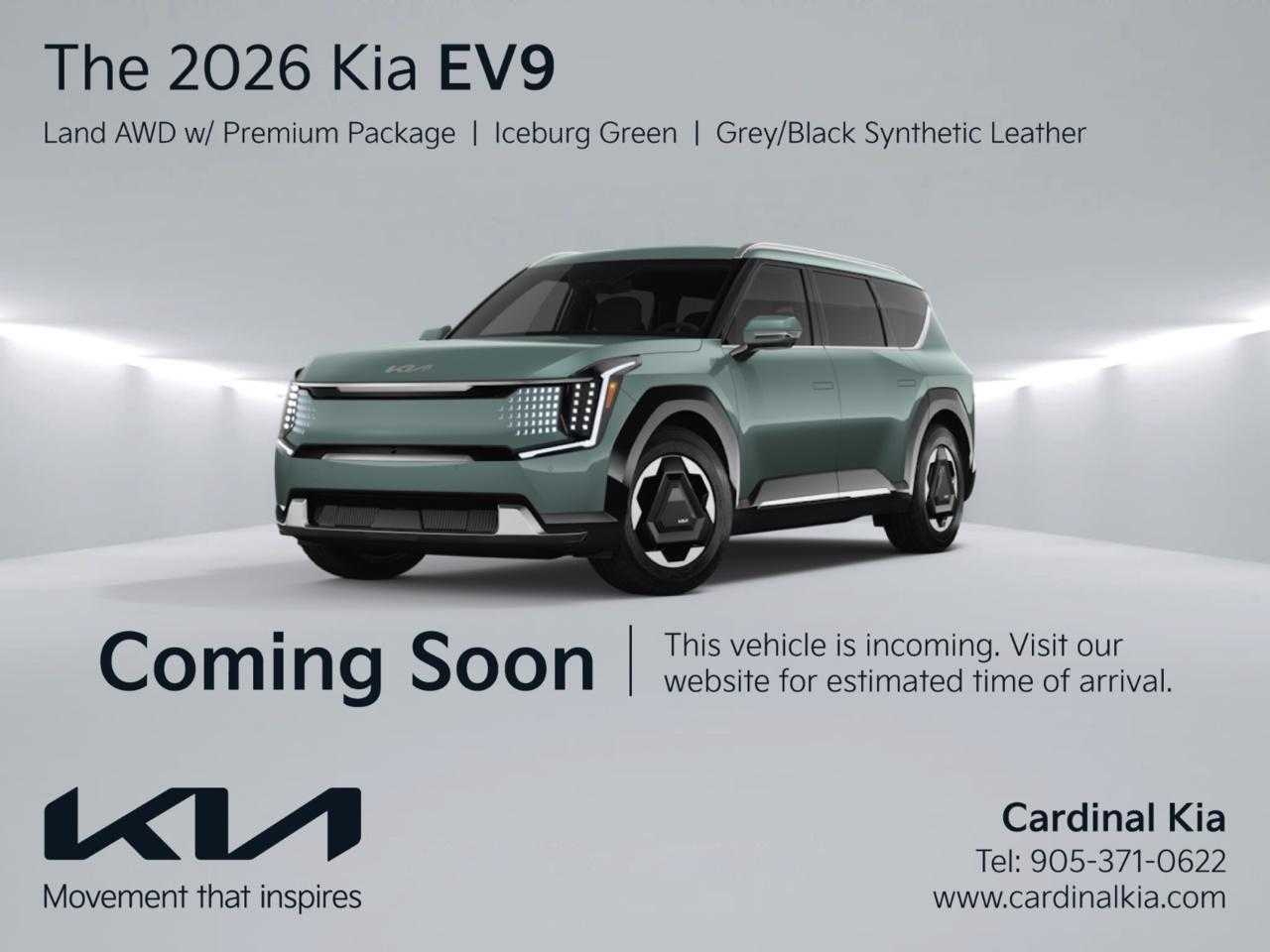 New 2026 Kia EV9 Land AWD w/ Premium Package for sale in Niagara Falls, ON