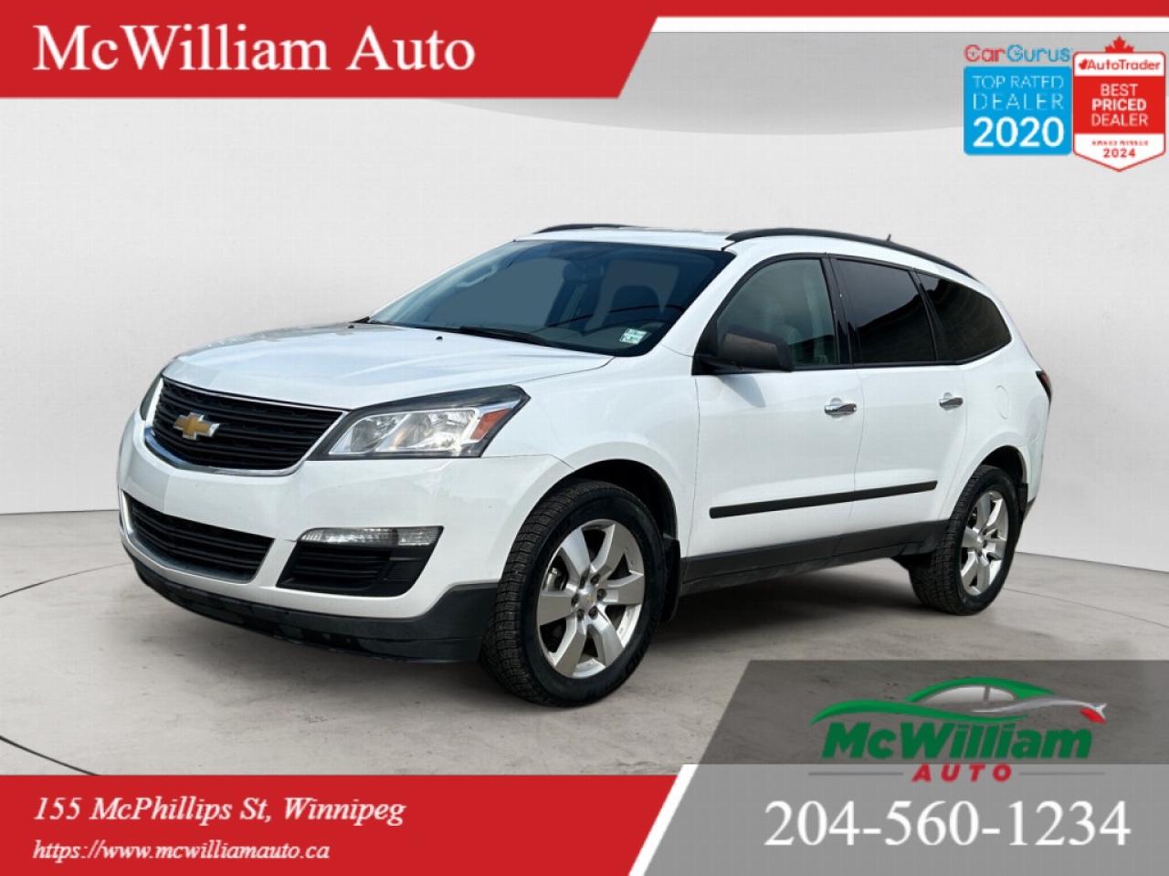 Used 2017 Chevrolet Traverse LS AWD| Clean title | Perfect service record | Great condition | for sale in Winnipeg, MB