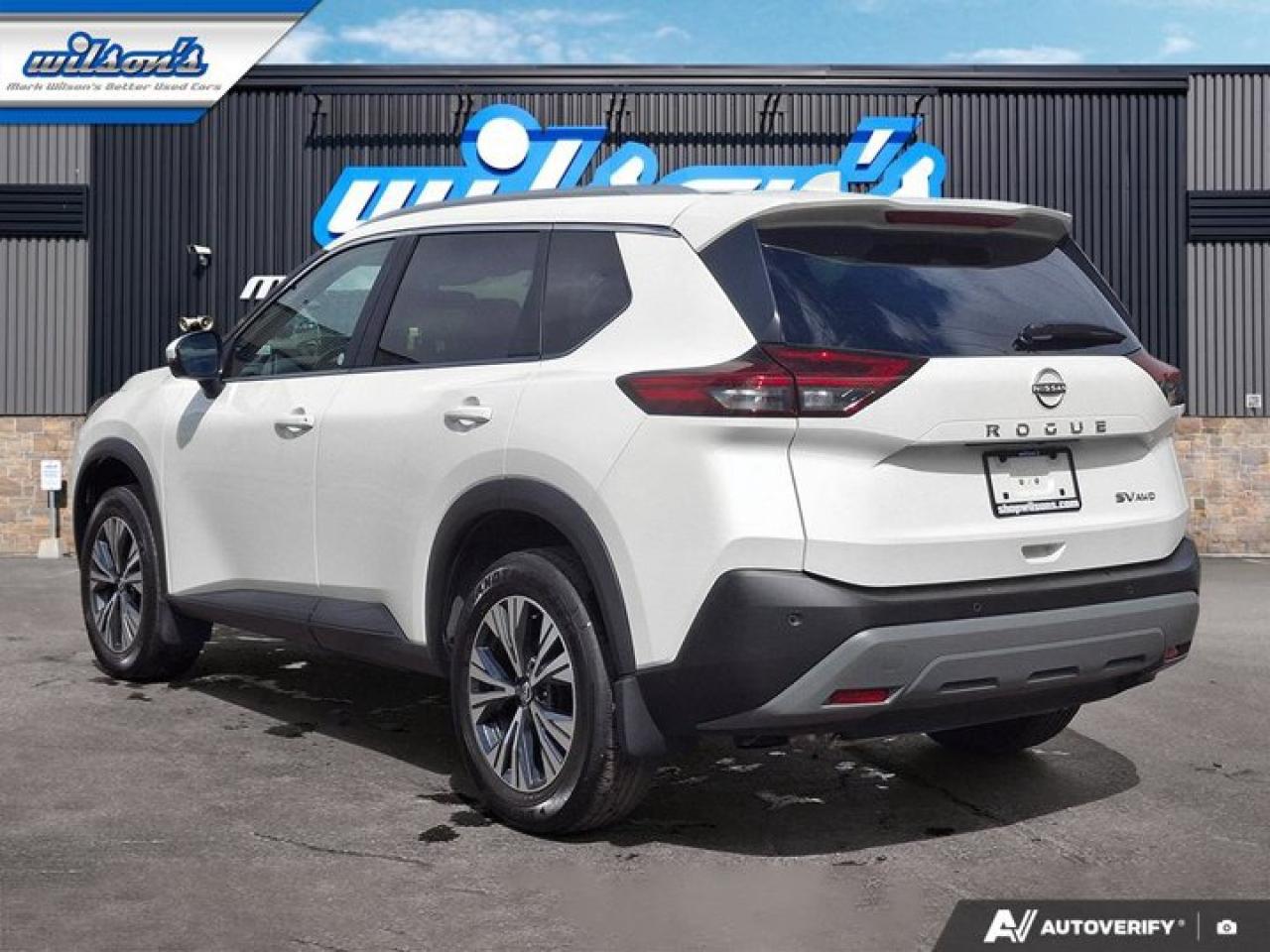 2023 Nissan Rogue SV AWD | Pano Roof | Remote Start | Heated Seats + Steering | Keyless Entry | Reverse Cam & More! Photo