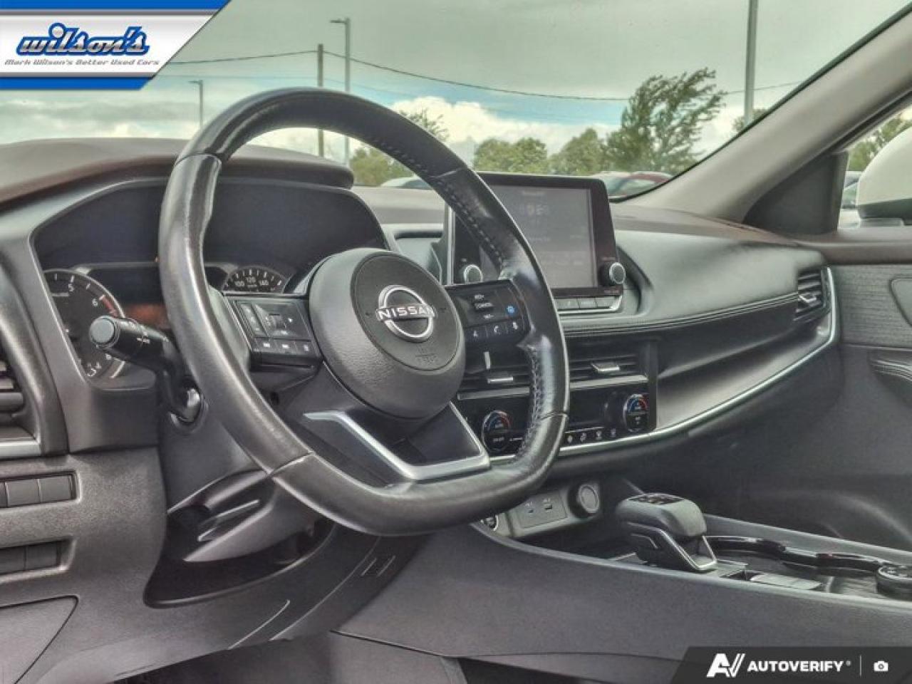 2023 Nissan Rogue SV AWD | Pano Roof | Remote Start | Heated Seats + Steering | Keyless Entry | Reverse Cam & More! Photo