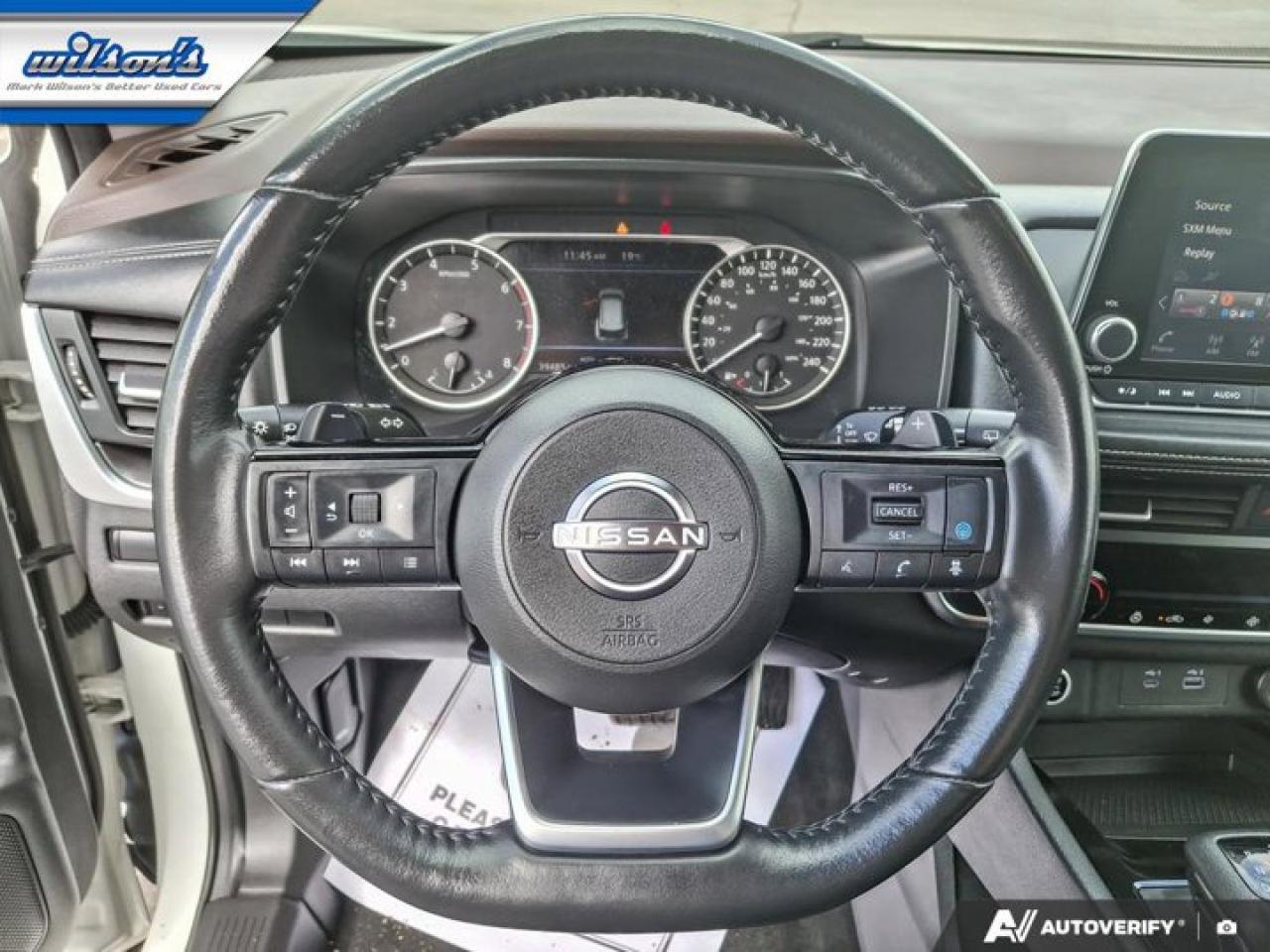 2023 Nissan Rogue SV AWD | Pano Roof | Remote Start | Heated Seats + Steering | Keyless Entry | Reverse Cam & More! Photo