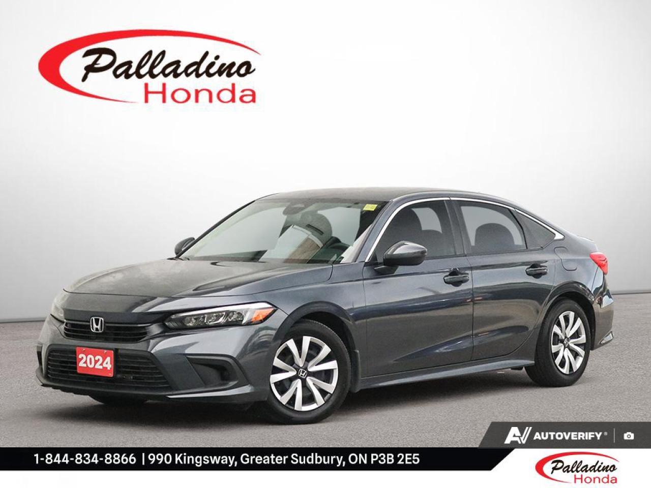 Used 2024 Honda Civic Sedan LX-B for sale in Greater Sudbury, ON