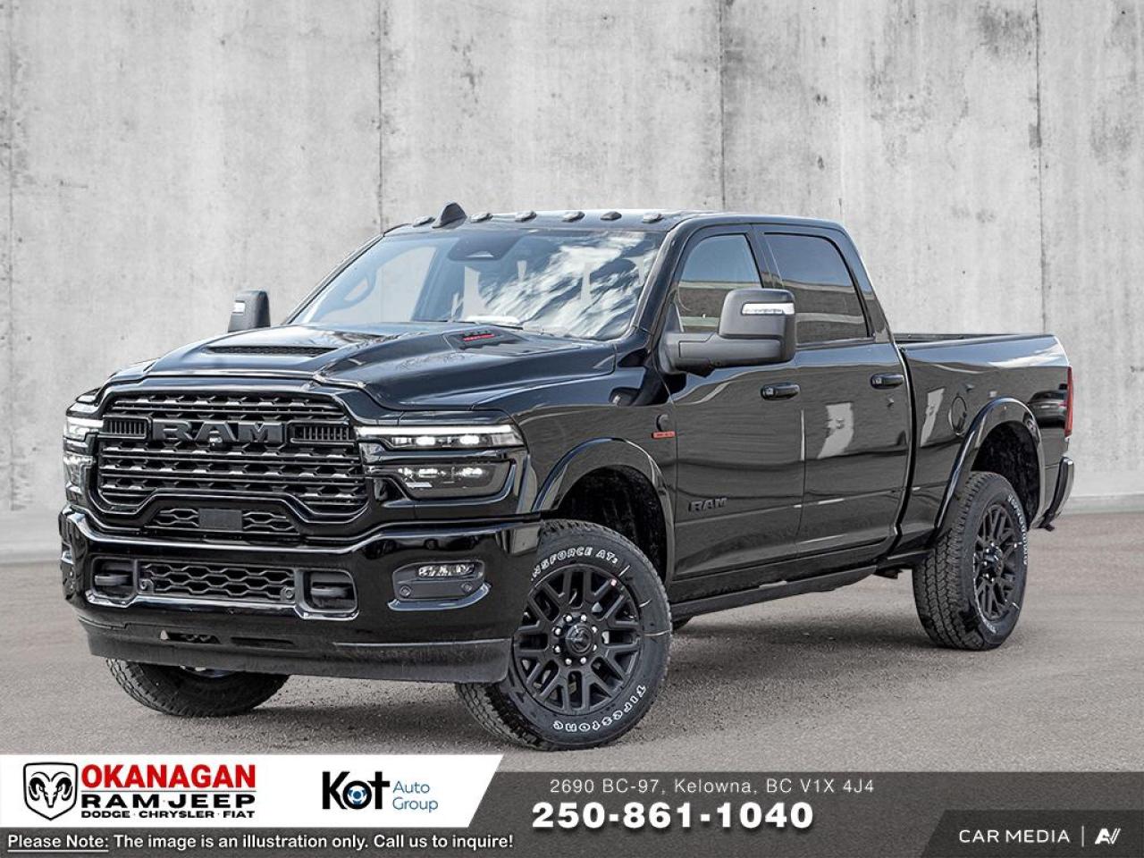 New 2025 RAM 3500 Limited for sale in Kelowna, BC