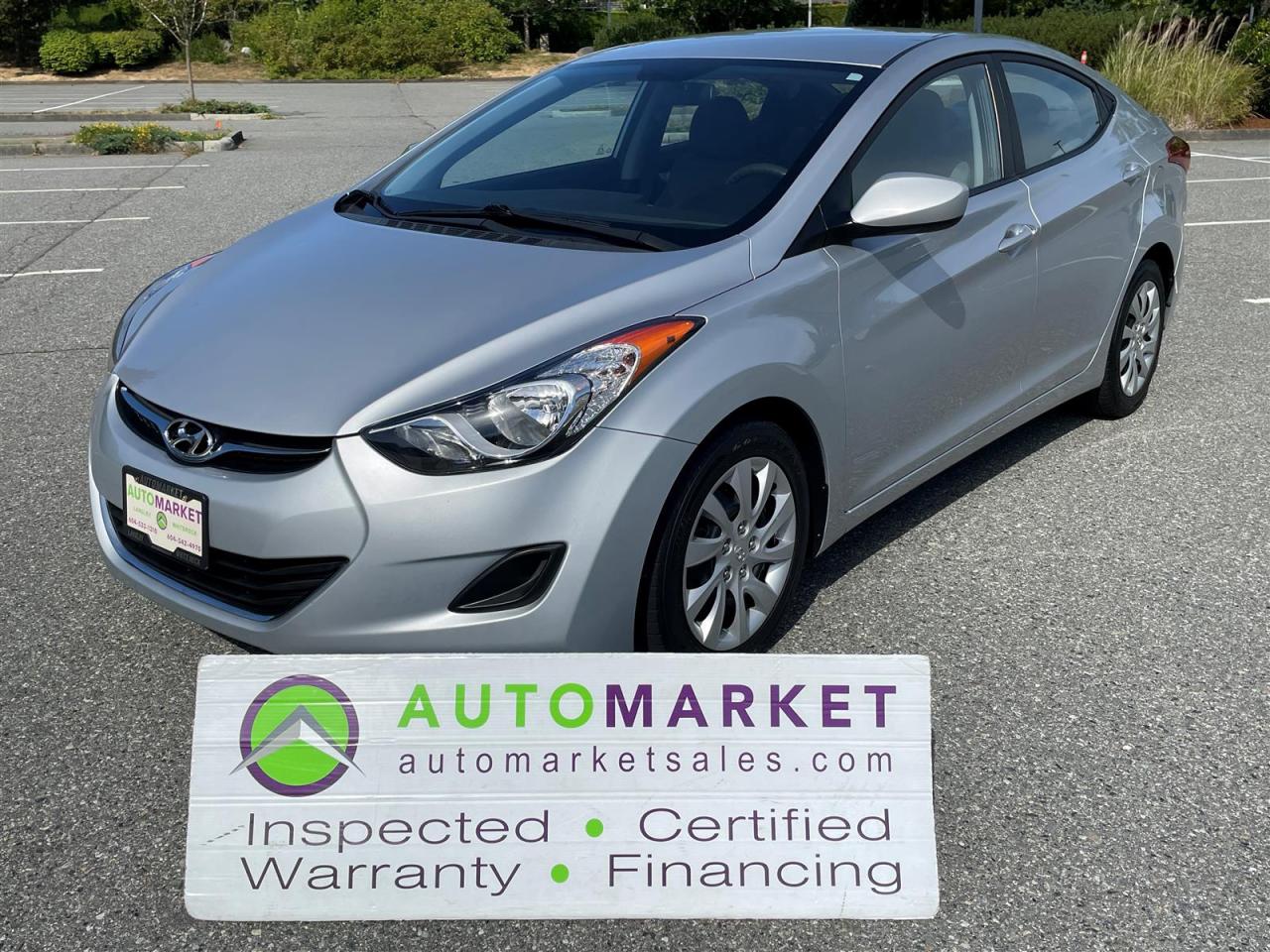 Used 2013 Hyundai Elantra AUTO, POWER OPTIONS, H/SEATS, FINANCING, WARRANTY, INSPECTED! for sale in Surrey, BC