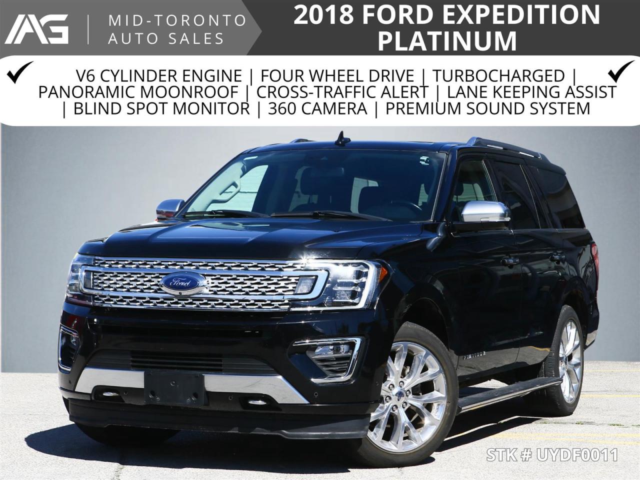 Used 2018 Ford Expedition Platinum 4WD | 7 Passenger for sale in North York, ON
