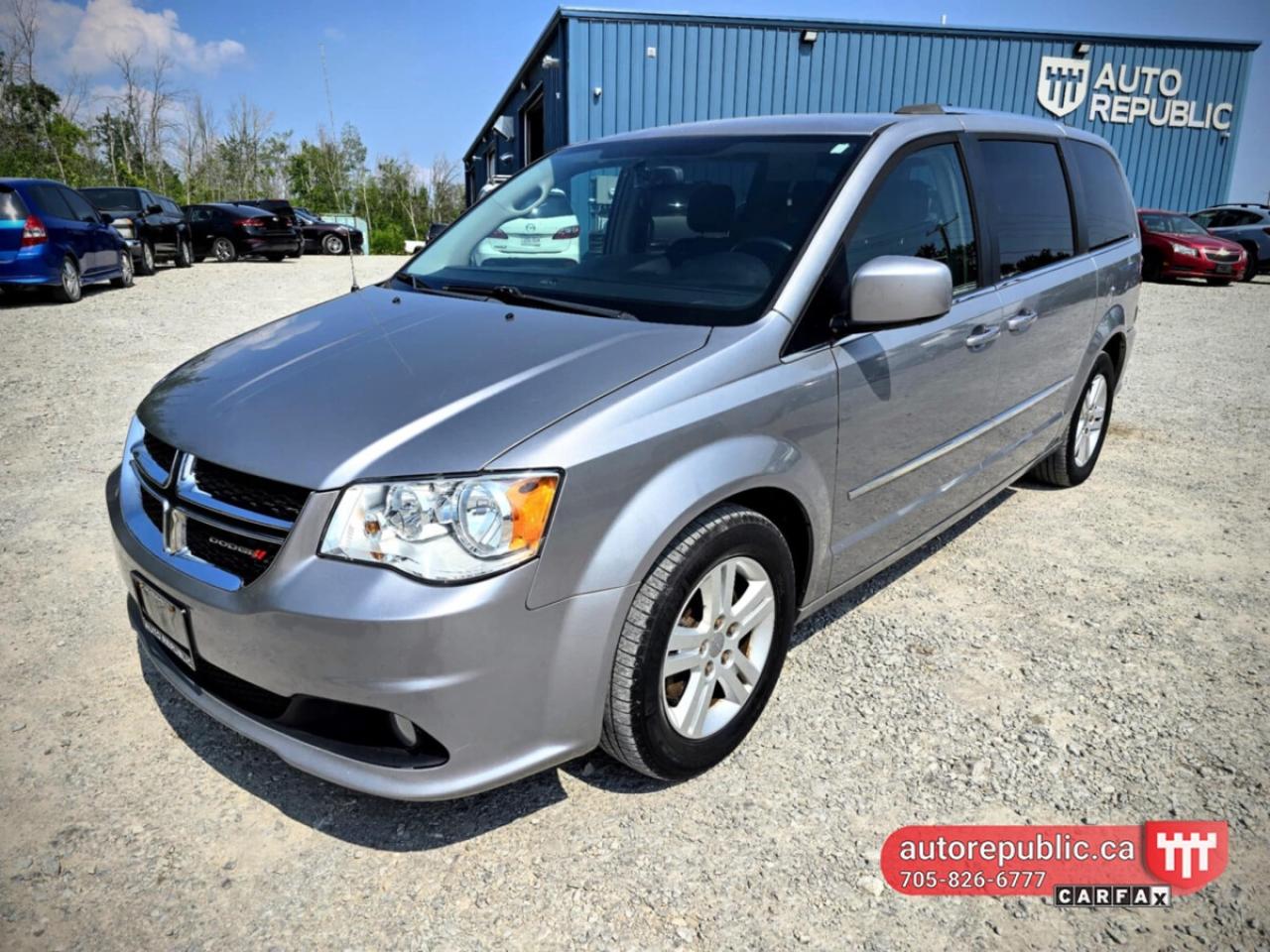 Used 2016 Dodge Grand Caravan Crew Plus Loaded Certified Low Kms for sale in Orillia, ON