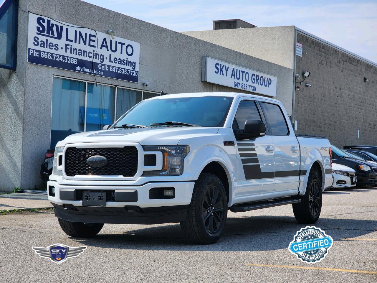 Used 2019 Ford F-150 XL 4WD SuperCrew 5.5' Box |ACCIDENT FREE | NAVIGATION | CLIMATE CONTROL | REMOTE STARTER for sale in Concord, ON