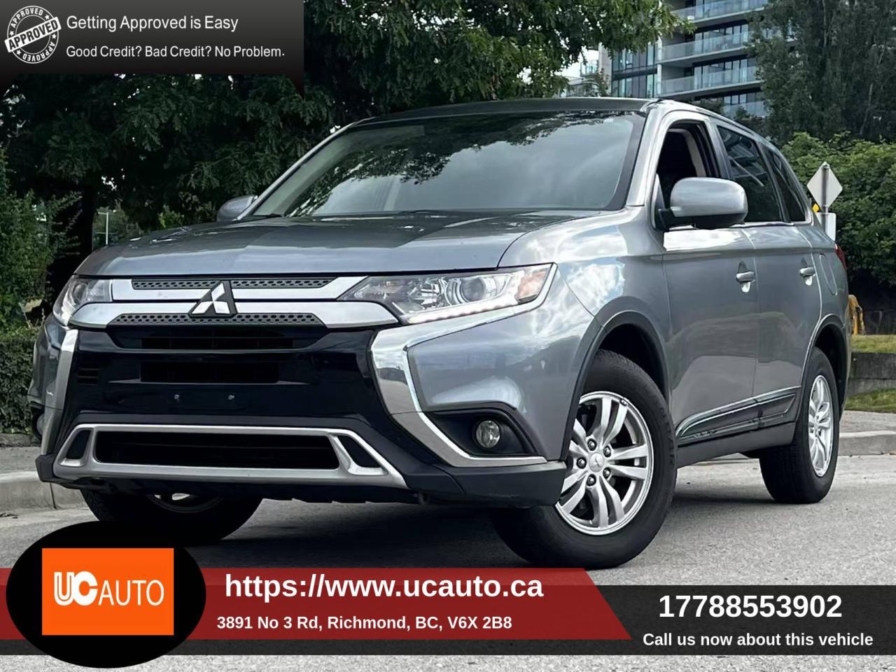 Used 2020 Mitsubishi Outlander ES S-AWC/ NO ACCIDENT/ LOW KM/ BACKUP CAMERA for sale in Richmond, BC