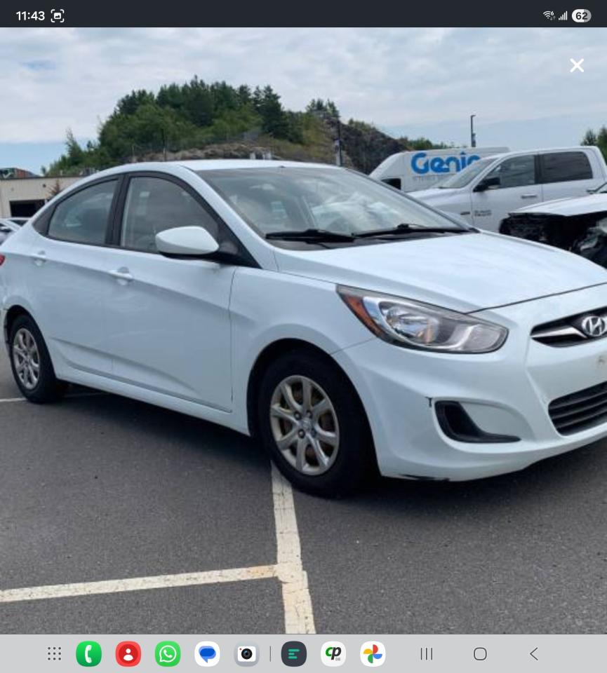 Used 2012 Hyundai Accent 98,000 km only for sale in Peterborough, ON