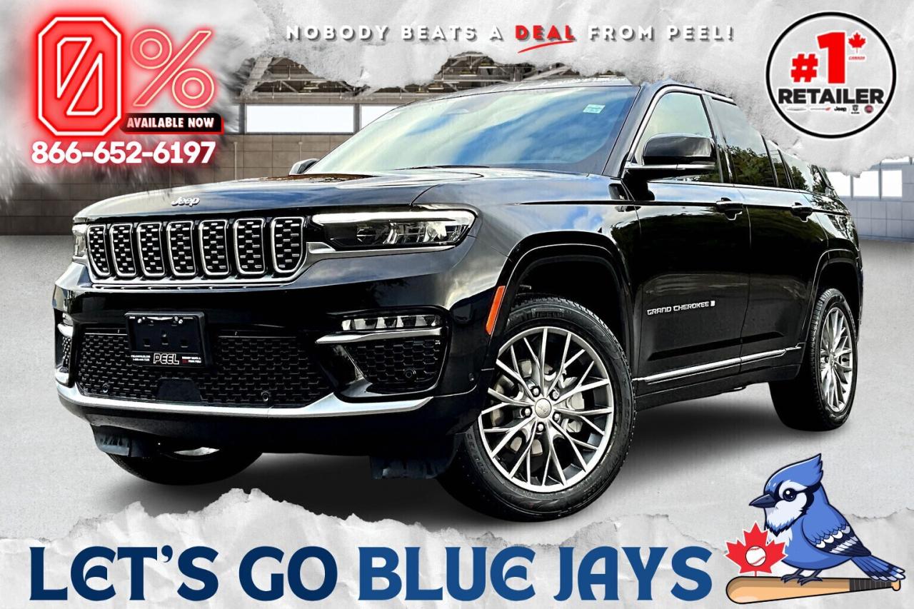 New 2025 Jeep Grand Cherokee SUMMIT | Lux Tech 5 | Adv Pro Tech 4 | Tupelo Int for sale in Mississauga, ON