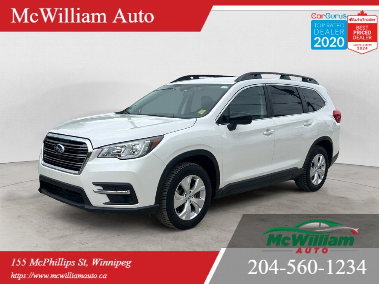 Used 2019 Subaru ASCENT AWD | HTD Seats | Back Up cam | 3rd row seating | for sale in Winnipeg, MB
