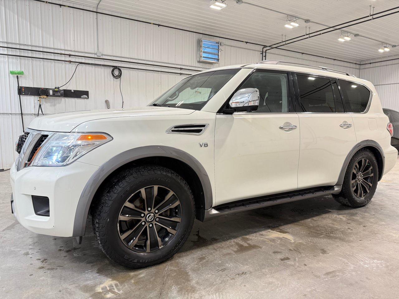 Used 2017 Nissan Armada Platinum Edition for sale in Winnipeg, MB