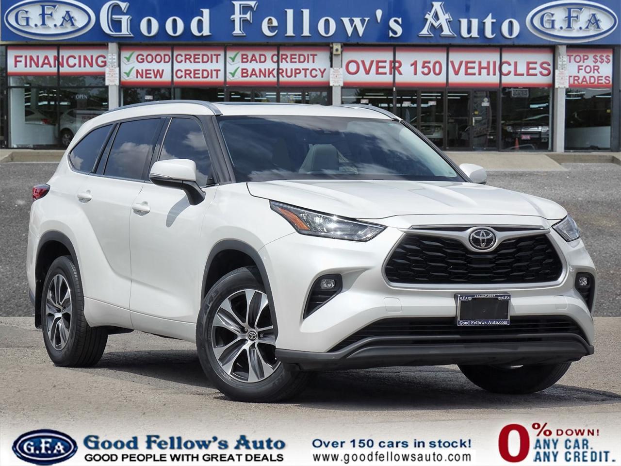 Used 2020 Toyota Highlander XLE MODEL, AWD, 8 PASSENGER, LEATHER SEATS, SUNROO for sale in North York, ON