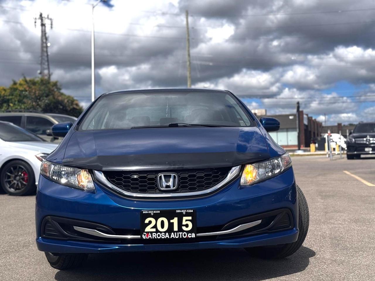 2015 Honda Civic AUTO GAS SAVER SAFETY  HEATED SEATS BACKUP CAMERA - Photo #2