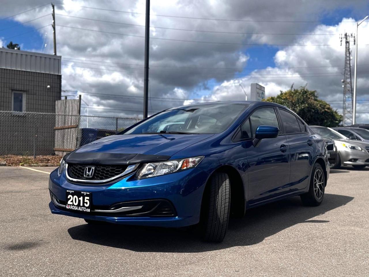 2015 Honda Civic AUTO GAS SAVER SAFETY  HEATED SEATS BACKUP CAMERA - Photo #3