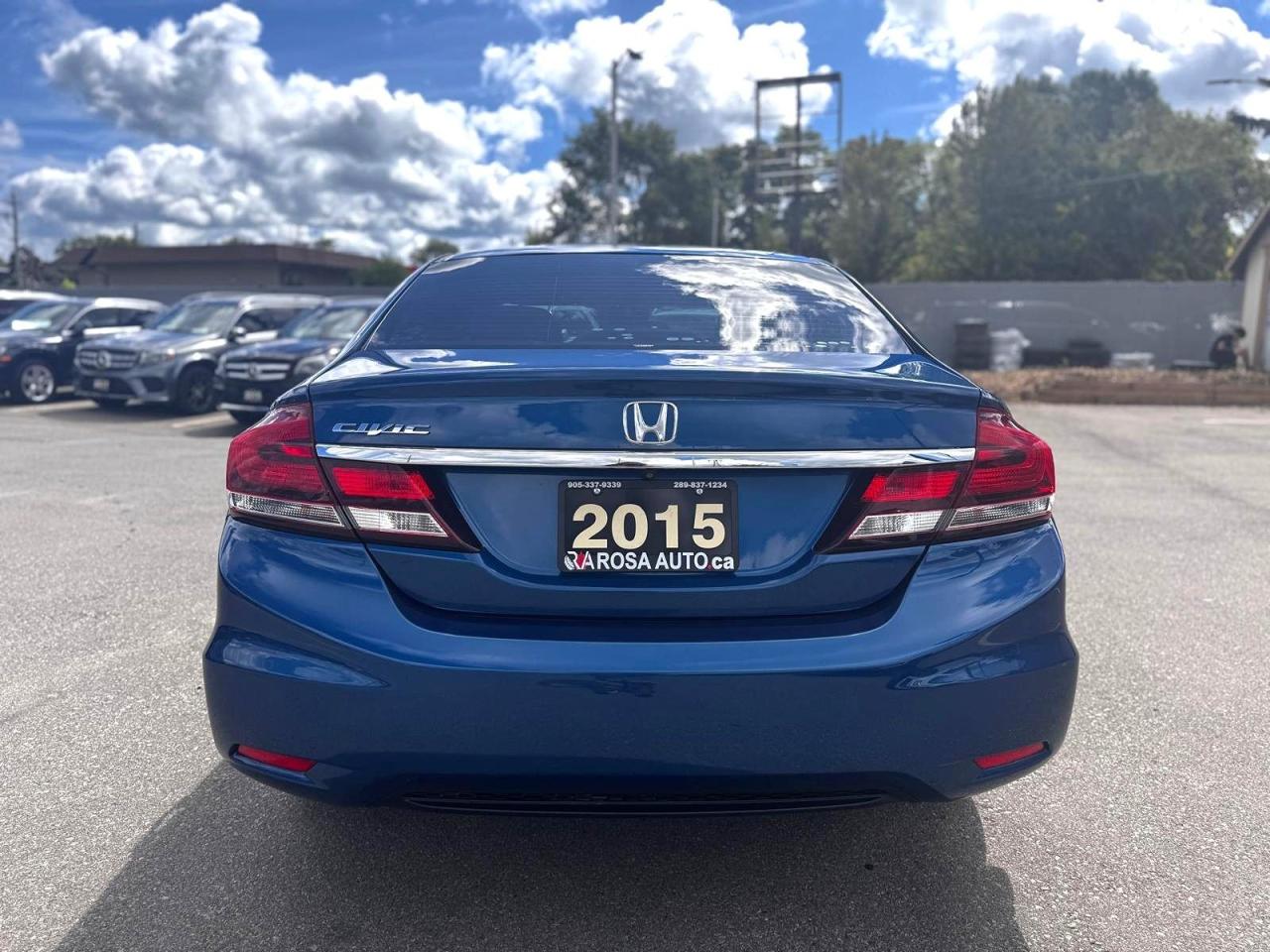2015 Honda Civic AUTO GAS SAVER SAFETY  HEATED SEATS BACKUP CAMERA - Photo #6