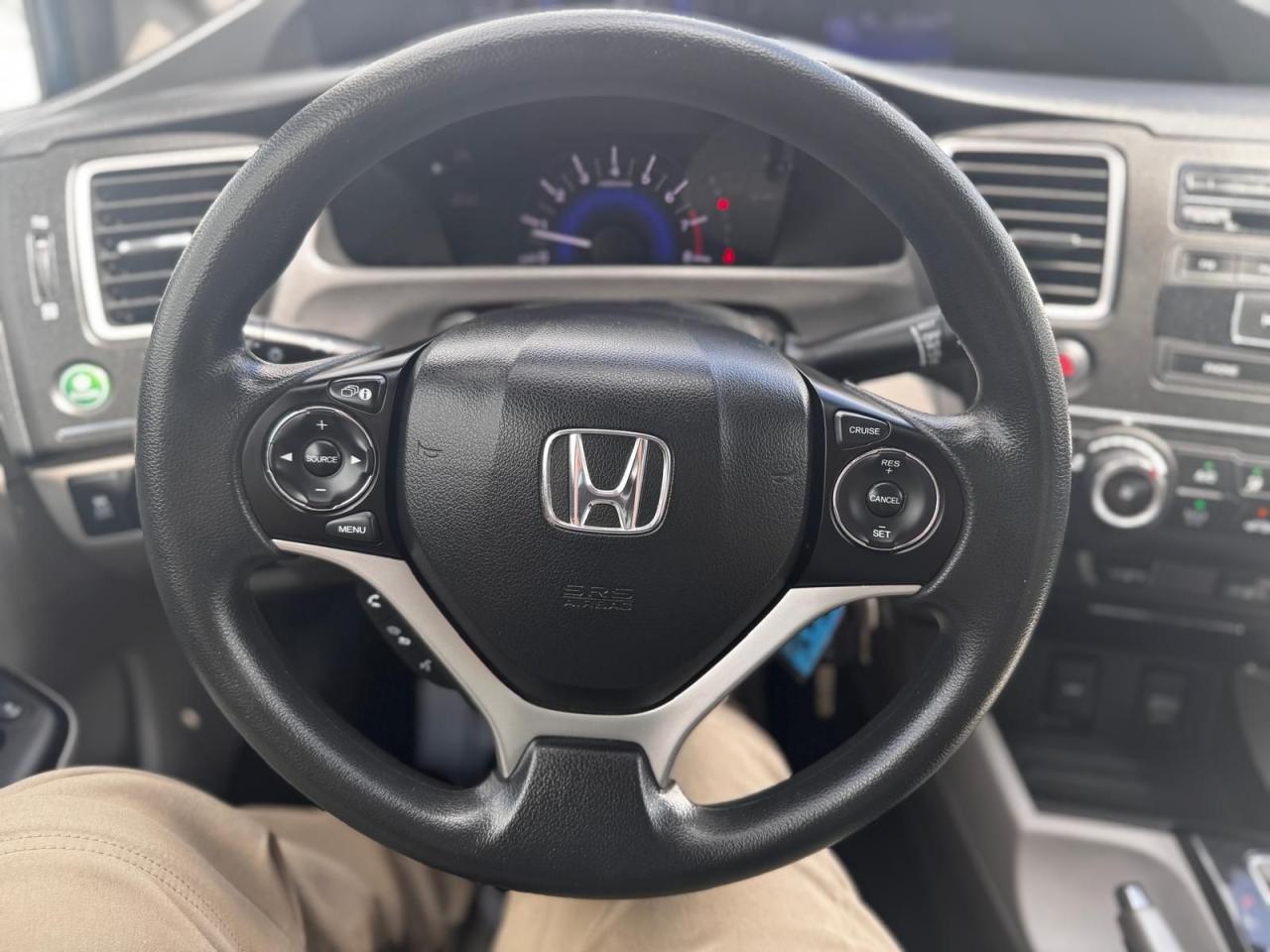 2015 Honda Civic AUTO GAS SAVER SAFETY  HEATED SEATS BACKUP CAMERA - Photo #14