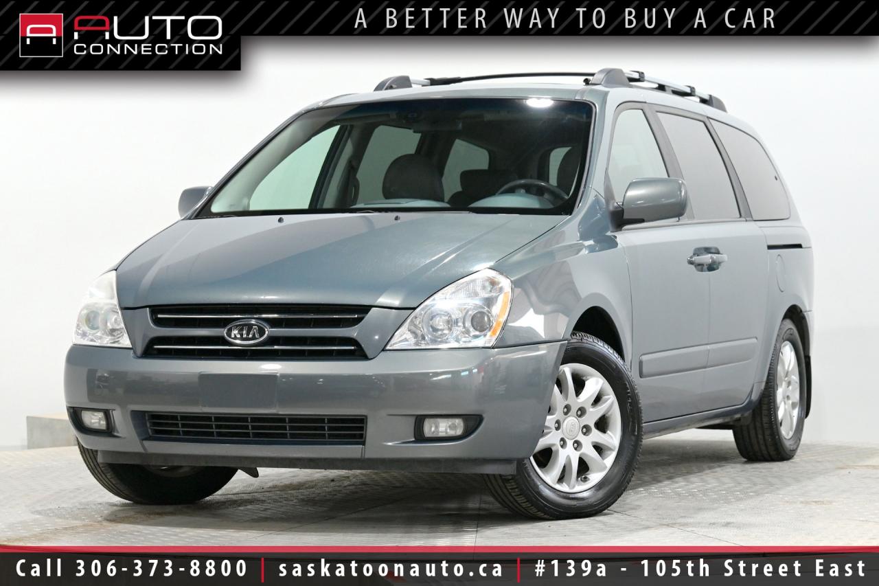 Used 2006 Kia Sedona EX Luxury - REAR DVD - HEATED LEATHER - SUNROOF - SK VAN for sale in Saskatoon, SK