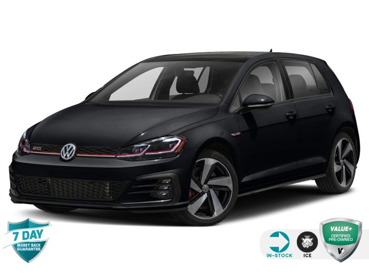 Used 2019 Volkswagen Golf GTI 5-Door Autobahn CLARK PLAID HEATED SEATING | POWER SUNROOF for sale in Grimsby, ON