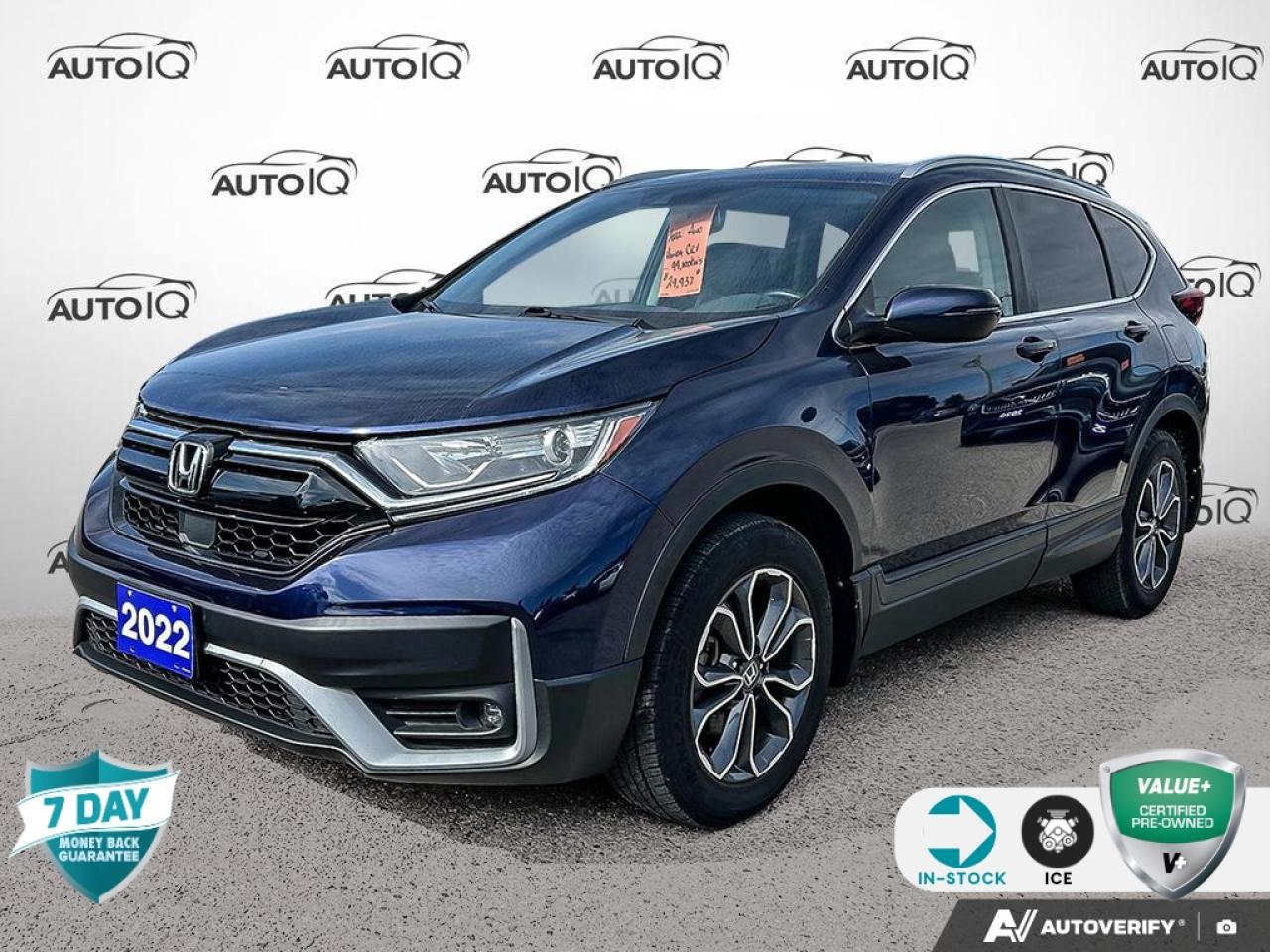 Used 2022 Honda CR-V EX-L | ONE OWNER | LOCAL TRADE | for sale in Tillsonburg, ON
