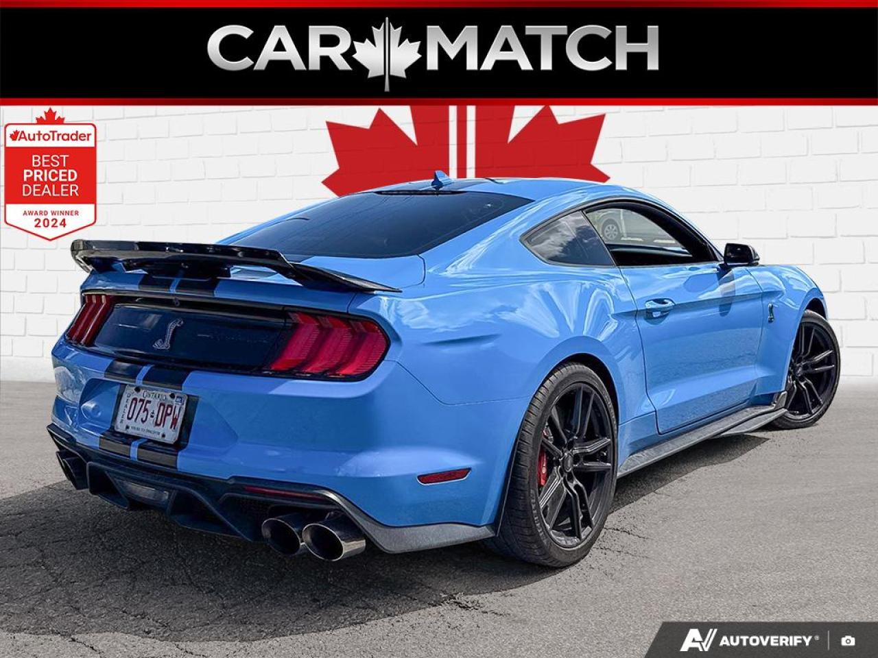 2022 Ford Mustang SHELBY GT500 / SUPERCHARGED V8 / RECARO SEATS Photo4