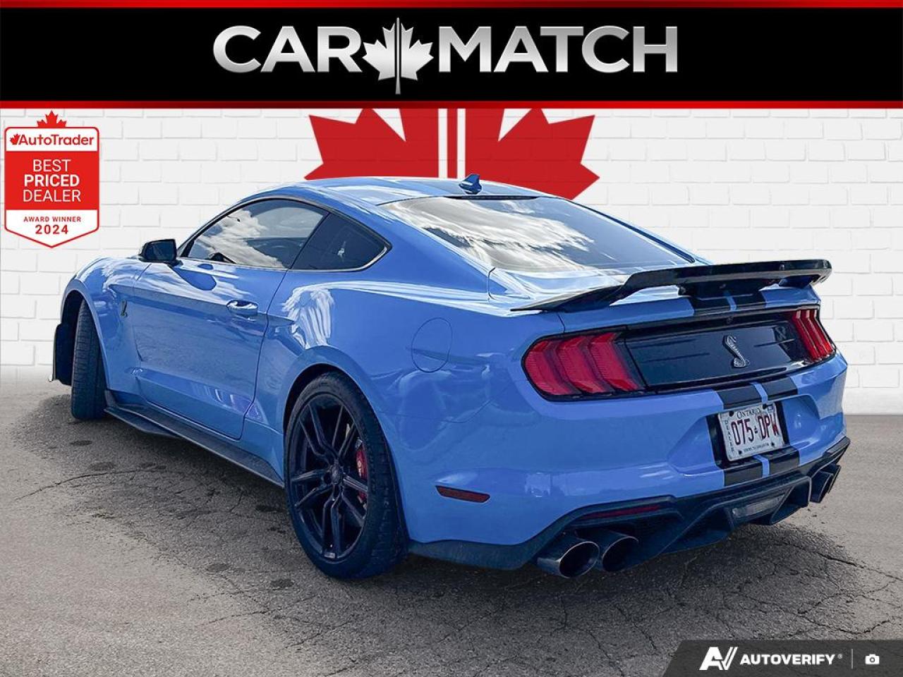 2022 Ford Mustang SHELBY GT500 / SUPERCHARGED V8 / RECARO SEATS Photo3