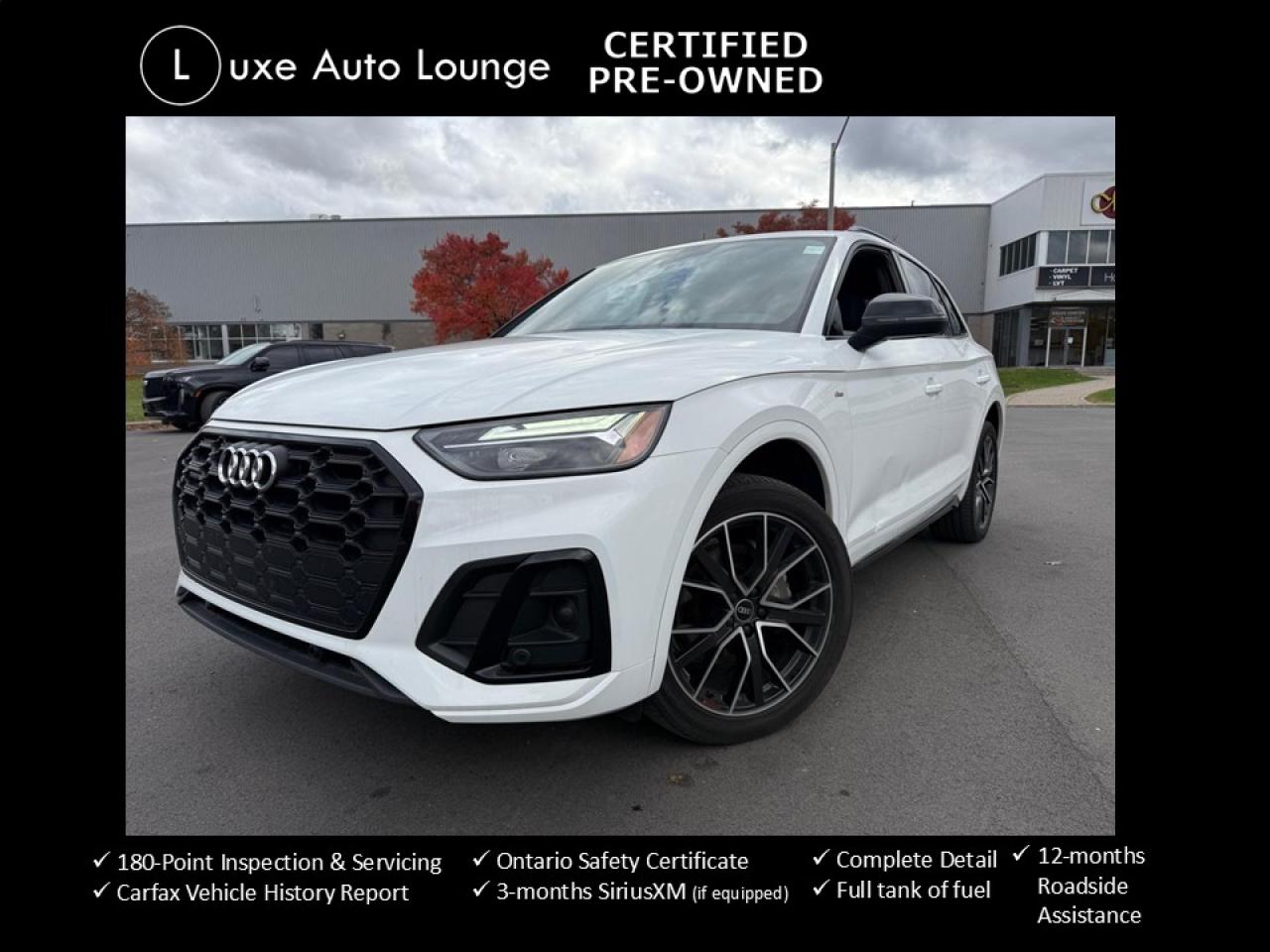 Used 2021 Audi Q5 Progressiv - LOW KM!! NAV, SUNROOF, S-LINE PACKAGE for sale in Orleans, ON