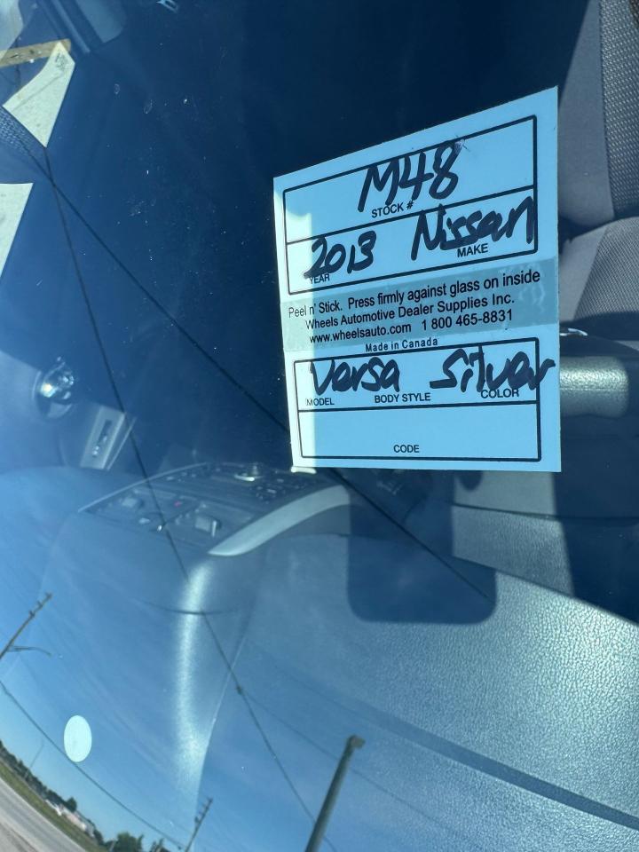 2013 Nissan Versa SV, MANUAL, ONLY 49,000KMS, RELIABLE, CERTIFIED - Photo #18