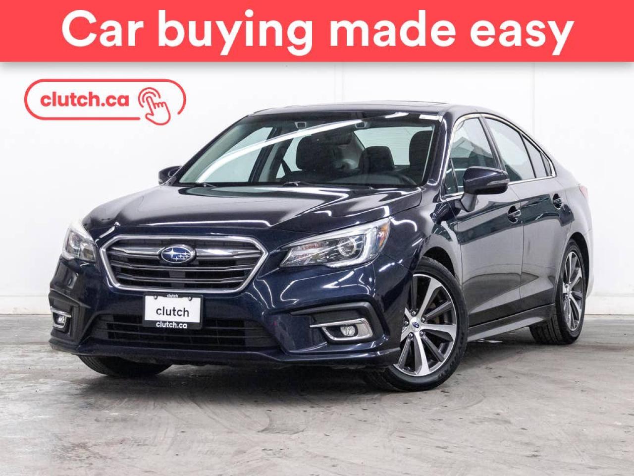 Used 2018 Subaru Legacy 3.6R Limited AWD w/ Heated Steering Wheel, Heated Front Seats, Rearview Cam for sale in Toronto, ON