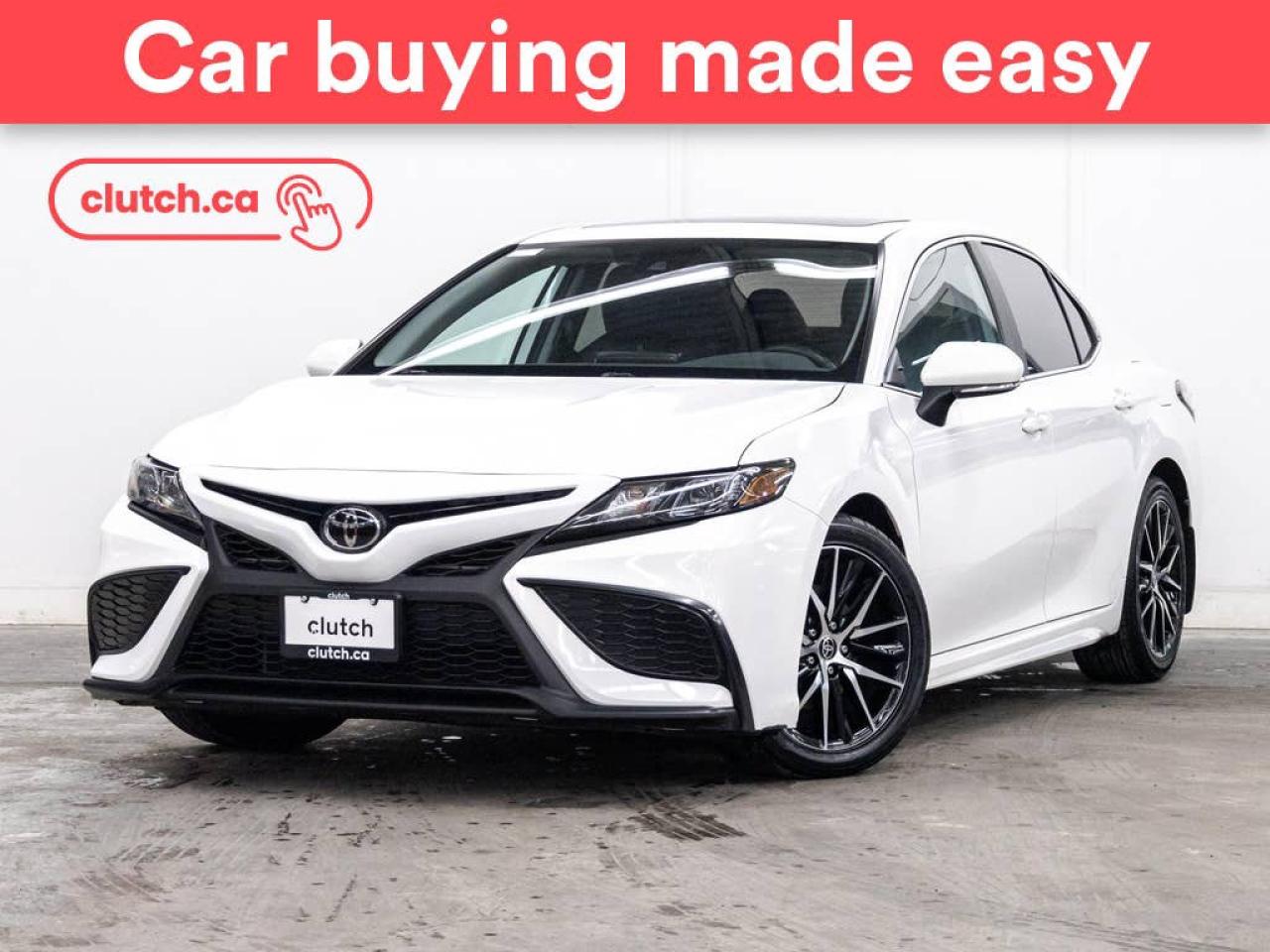 Used 2023 Toyota Camry SE w/ Upgrade Pkg w/ Apple CarPlay & Android Auto, Power Moonroof, Wireless Charging for sale in Toronto, ON