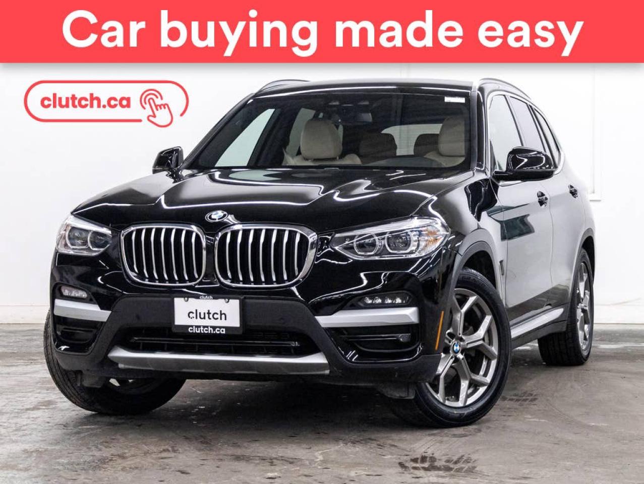Used 2021 BMW X3 xDrive30i AWD w/ Apple CarPlay, Nav, Heated Front Seats for sale in Toronto, ON