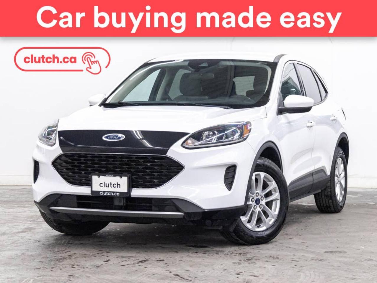 Used 2020 Ford Escape SE AWD w/ Apple CarPlay & Android Auto, Heated Front Seats, Nav for sale in Toronto, ON