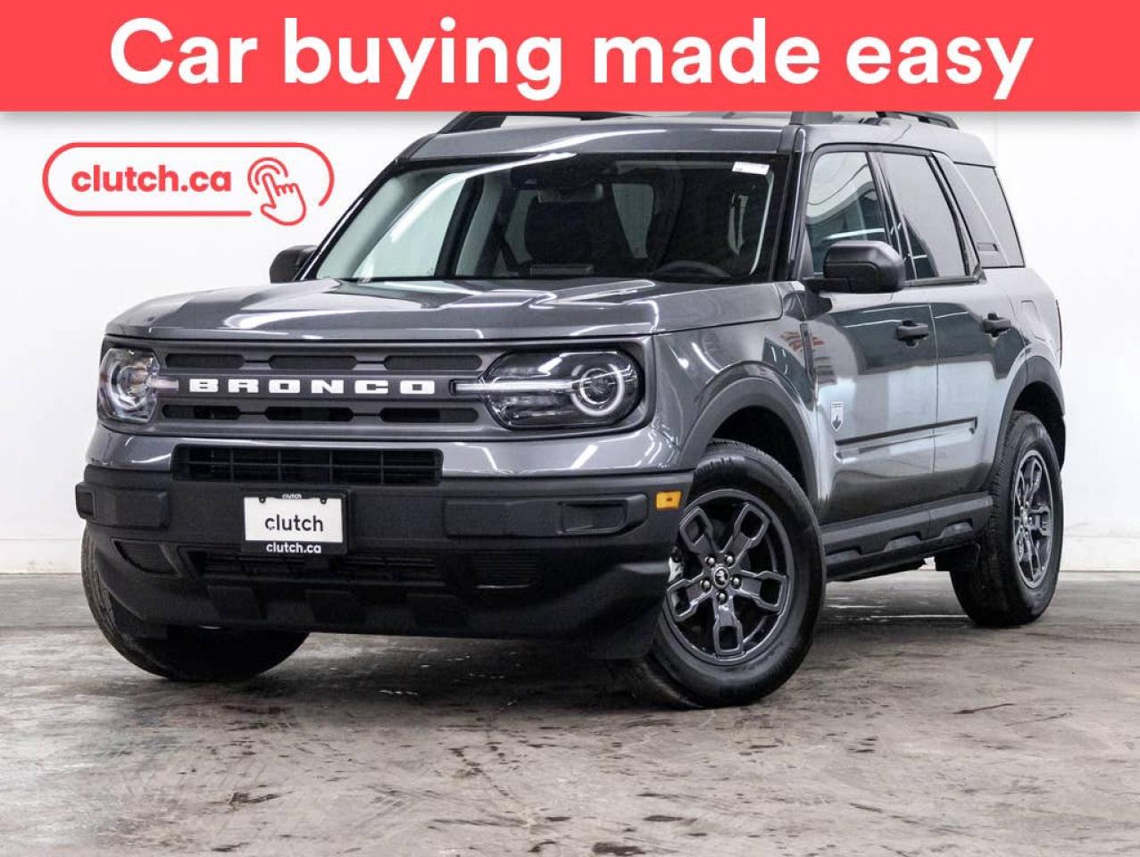 Used 2024 Ford Bronco Sport Big Bend 4x4 w/Apple CarPlay, Heated Front Seats, Backup Cam for sale in Toronto, ON