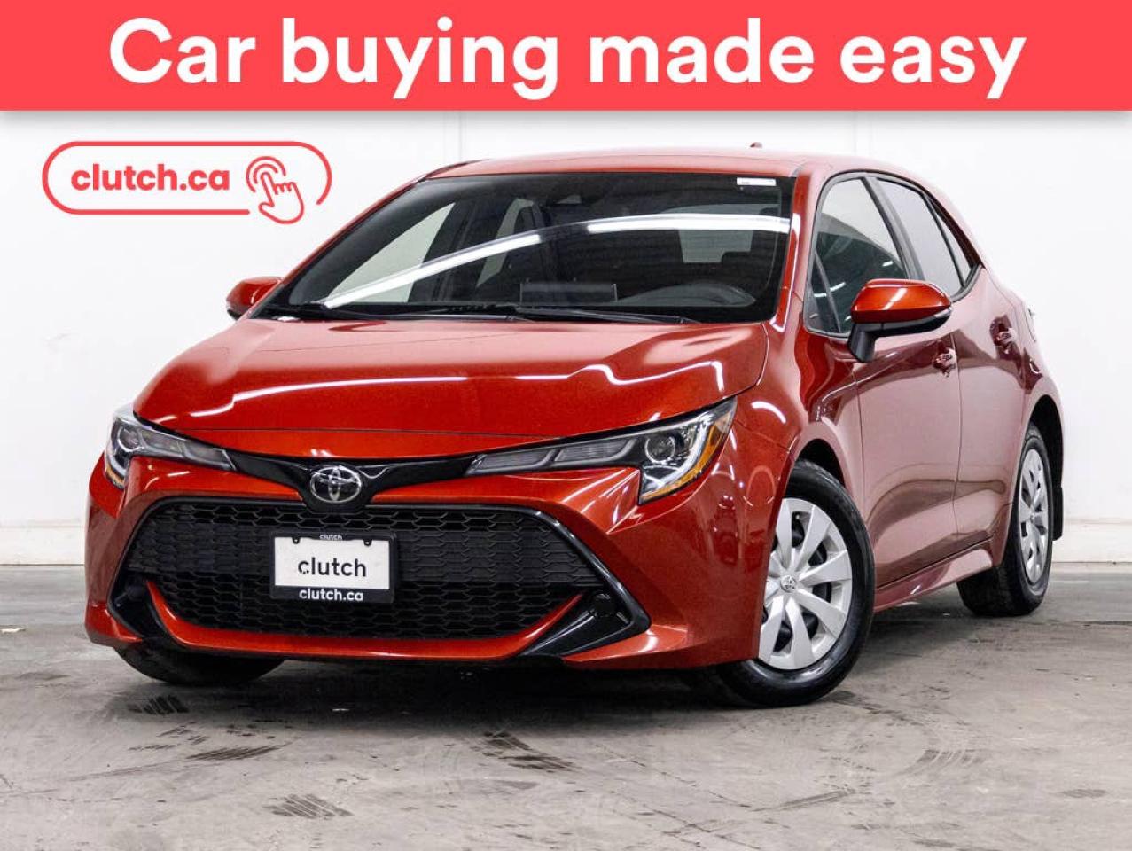 Used 2019 Toyota Corolla Hatchback S w/ Apple CarPlay, Rearview Cam, A/C for sale in Toronto, ON