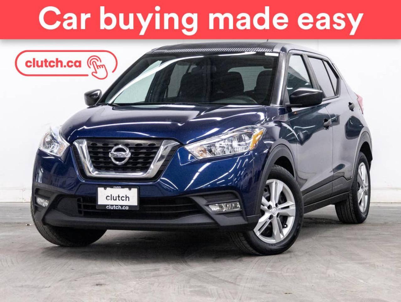 Used 2019 Nissan Kicks S w/ Rearview Cam, Bluetooth, A/C for sale in Toronto, ON