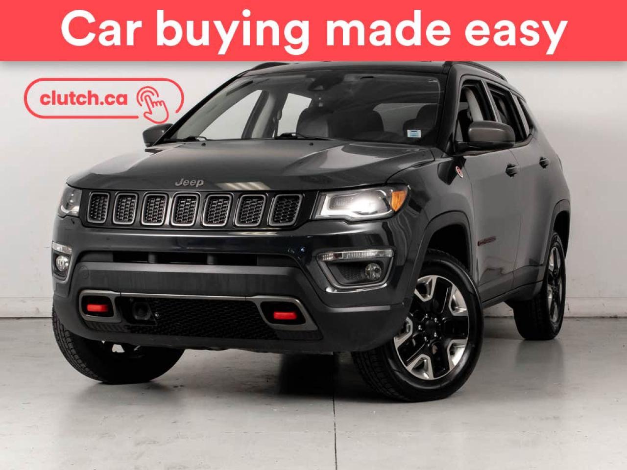Used 2018 Jeep Compass Trailhawk 4x4 w/ Uconnect 4, Rearview Cam, Navigation for sale in Bedford, NS